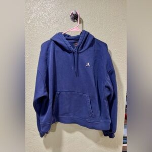 Jordan Women's Blue Hoodie Size M